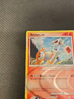 Arceus AR3 Arceus Holo Rare-MP Pokemon Card - Image 3