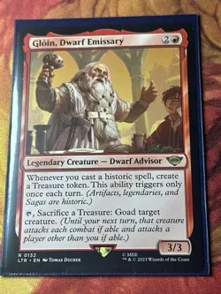 Gloin, Dwarf Emissary 132 - MTG Lord of the Rings - NM - Image 4