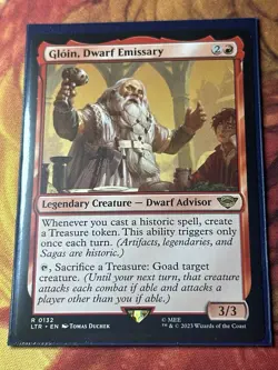 Gloin, Dwarf Emissary 132 - MTG Lord of the Rings - NM - Image 5
