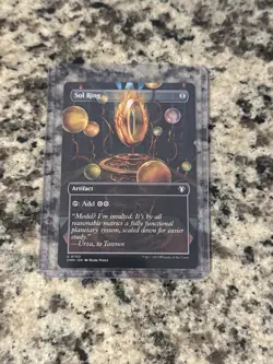 Sol Ring Borderless Commander Masters MTG NM - Image 1