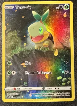Pokemon TCG Turtwig GG31/GG70 Crown Zenith: Galarian Gallery Holo NM/M - Image 1