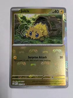 Joltik (Master Ball Pattern) 033/086 Sv: White Flare Holo Pokemon TCG English NM - Image 1