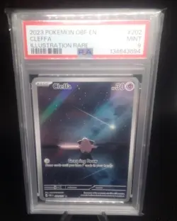 2023 Pokemon SV Obsidian Flames - OBF EN Cleffa #202/197 PSA 9 - Image 1