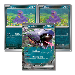Pokemon 151 Ekans Arbok ex Evolution Set NM Non Holo + Reverse | Free Ship - Image 1