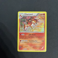 2013 Pokemon B&W Legendary Treasures #19/113 CHARIZARD COSMOS HOLO - Image 1