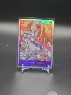 One Piece TCG English OP11-070 Charlotte Pudding SR Foil - Image 1