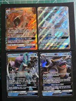 Pokemon TCG Lot of four cards all GX from Sun & Moon Era (See Description) - Image 1