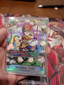 Dragon Ball Super Card Game Fusion World Son Gohan Childhood SCR FB03 rare - Image 2