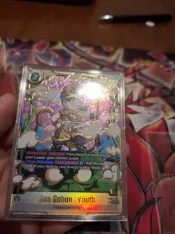 Dragon Ball Super Card Game Fusion World Son Gohan Childhood SCR FB03 rare - Image 3