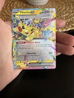 Pikachu EX 057/191 Double Rare Surging Sparks Pokemon Card - Image 2