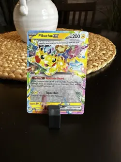 Pikachu EX 057/191 Double Rare Surging Sparks Pokemon Card - Image 3