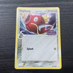 Pokemon Card Magikarp 69/110 Ex Holon Phantoms Stamped Holo . Front NM. Back HP. - Image 1