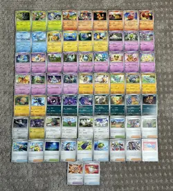 Paldean Fates Base Set - 65 Common & Uncommon Cards • Mint Condition! - Image 1