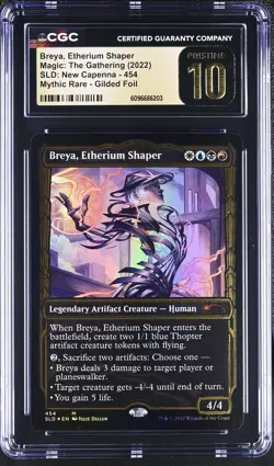 BREYA, ETHERIUM SHAPER Gilded Foil Secret Lair Mythic CGC Pristine 10 MTG - Image 1