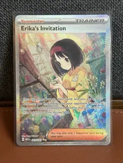 Pokemon TCG Erika's Invitation 203/165 Special Illustration Rare NM - Image 1