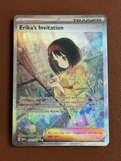 Pokemon TCG Erika's Invitation 203/165 Special Illustration Rare NM - Image 2