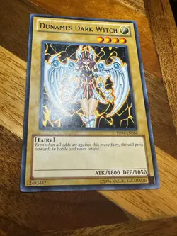 Dunames Dark Witch TU04-EN006 Unlimited Edition Rare PL + BONUS - Image 1