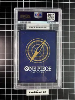 One Piece Card Game CCG TCG Smoker P-025 Pre-release Winner Alt Art PSA 10 - Image 2