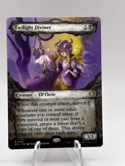 Twilight Diviner 0315 Showcase Lorwyn Eclipsed ECL MTG NM - Image 1