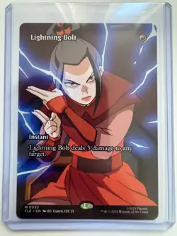 Lightning Bolt Mythic #0032 (Borderless Non-Foil) Avatar: TLA Eternal-Legal NM - Image 1