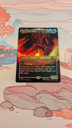 Fire Lord Azula (0334) (Borderless) - FOIL - Avatar: The Last Airbender (TLA) - Image 1