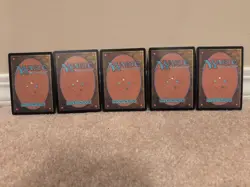 MTG - Chocobo Track Lands - Foil - Set of 5 (one of each basic) - NM 478-482 - Image 2