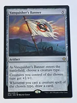 MTG Vanquisher's Banner NM Ixalan Regular Magic The Gathering - Image 1