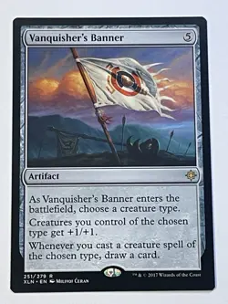 MTG Vanquisher's Banner NM Ixalan Regular Magic The Gathering - Image 2
