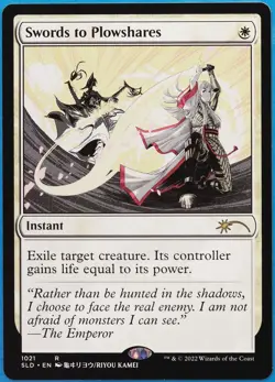 Magic MTG -Swords to Plowshares - Secret Lair - NMINT - EN Retour au pays - Image 1