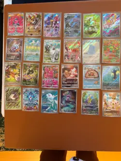 cartes Pokemon Lot de 24 cartes AR JAPONNAISES TRES RECHERCHEES NM - Image 1