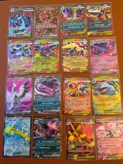 cartes POKEMON Lot de 16 cartes EX RARES ET RECHERCHEES VF NM - Image 1