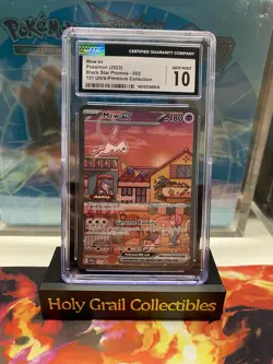 CGC Gem Mint 10 Mew ex 053 Black Star Promo 151 Pokemon Full Art NOT PSA 10 - Image 1