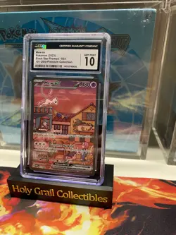CGC Gem Mint 10 Mew ex 053 Black Star Promo 151 Pokemon Full Art NOT PSA 10 - Image 2