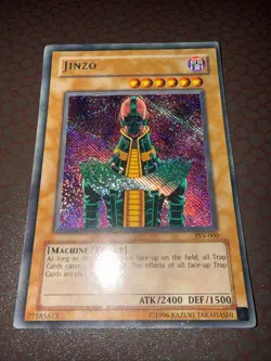 Yu-Gi-Oh! Jinzo (Reverse Foil) -PSV-000- Secret Rare - Unlimited Damaged! - Image 2
