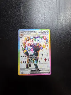Umbreon EX SVP 176 Prismatic Evolutions Black Star Promo Pokemon Card - NM - Image 1