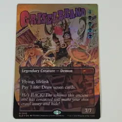 2024 MTG Magic the Gathering SLD Secret Lair Borderless Foil #1620 Griselbrand - Image 1