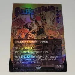 2024 MTG Magic the Gathering SLD Secret Lair Borderless Foil #1620 Griselbrand - Image 2