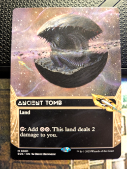 ANCIENT TOMB #0001 Borderless - Edge of Eternities Stellar Sights - MTG Magic - Image 1