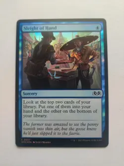 Sleight of Hand Wilds of Eldraine Foil MTG - Image 1
