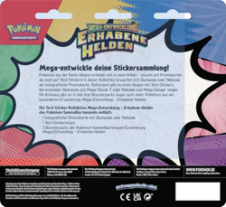 Pokemon-Sammelkartenspiel: Mega-Entwicklung - Erhabene Helden: Nebulak + 3 Boost - Image 3