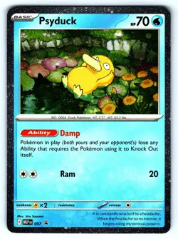 Psyduck Black Star Promo #007 Mega Evolutions Promos Pokemon TCG - Image 1
