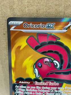Oricorio ex 110/94 Ultra Rare Full Art NM Pokemon Phantasmal Flames - Image 2