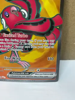 Oricorio ex 110/94 Ultra Rare Full Art NM Pokemon Phantasmal Flames - Image 4