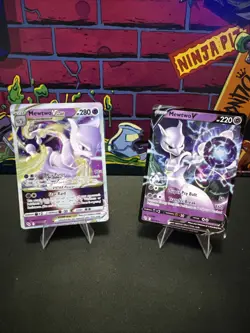 Pokemon TCG Mewtwo V 030/078 And Mewtwo Vstar 031/078 Lot Of 2 NM - Image 1