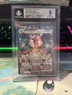 Charizard ex 223/197 Pokemon TCG Obsidian Flames SIR MINT BGS 9 - Image 3