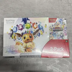 Pokemon TCG Prismatic Evolutions Costco 2 Pack ETB & Booster Bundle Ripped Seal - Image 1