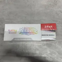 Pokemon TCG Prismatic Evolutions Costco 2 Pack ETB & Booster Bundle Ripped Seal - Image 4