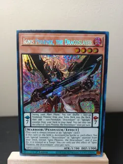 Yu-Gi-Oh! TCG Ignis Phoenix, the Dracoslayer 25th Anniversary Tin MP23 NM - Image 1