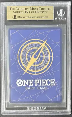 BGS 10 One Piece OP11-118 SEC* Monkey.D.Luffy Manga Art - ENG - Foil - Graded - Image 2