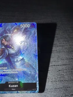 Carte One Piece Kuzan OP02-096 SR Alternate Art Paramount War English Card - Image 5